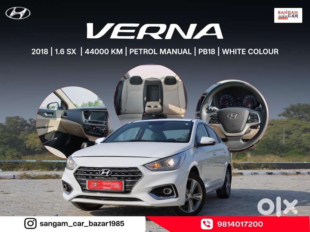 Hyundai Verna Vtvt 1.6 Sx, 2018, Petrol