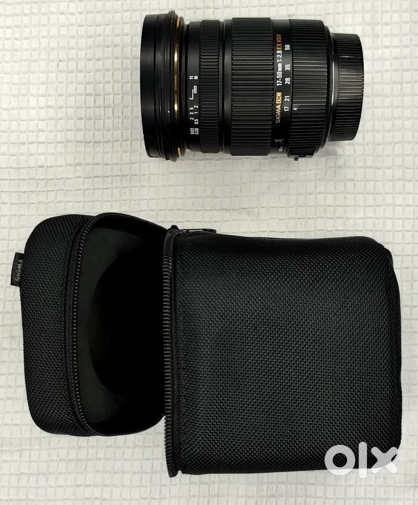 SIGMA (CANON) 17-50MM f/2.8 DC EX (OS) HSM LENS SUPER wide at 2.8