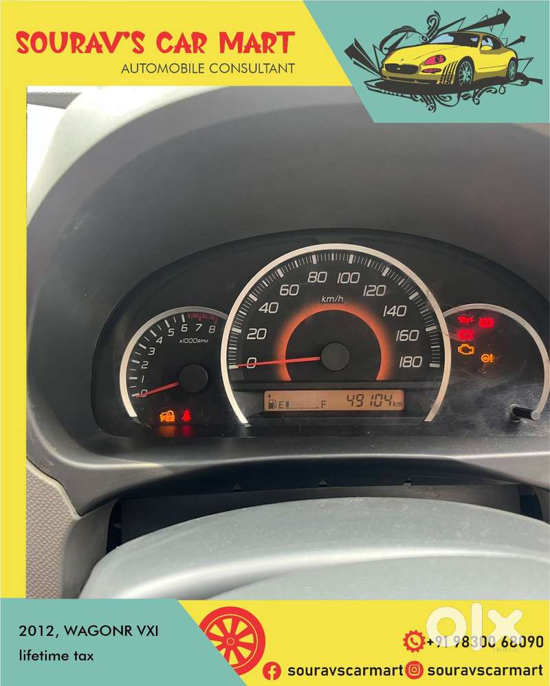 Maruti Suzuki Wagon R Vxi, 2012, Petrol