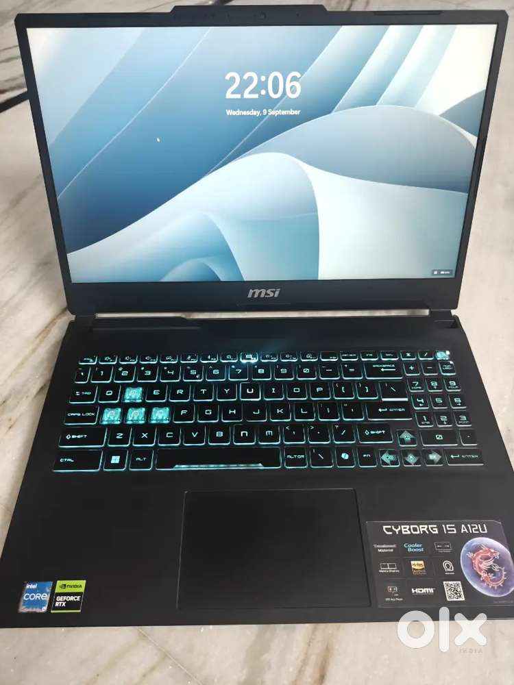 MSI Cyborg 15 With Bill And Box