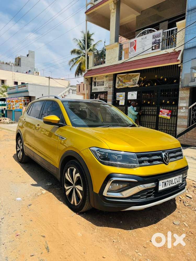 Volkswagen Taigun 2021 Petrol Showroom Maintained