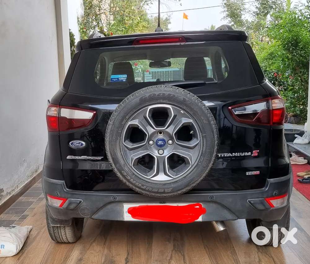 Ford Ecosport 2022 Diesel Well Maintained, Black Colour