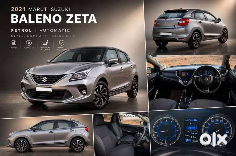 Maruti Suzuki Baleno 1.2 Zeta At, 2021, Petrol