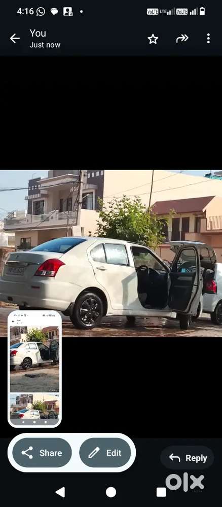 Maruti Suzuki Dzire 2011 Diesel 92500 Km Driven