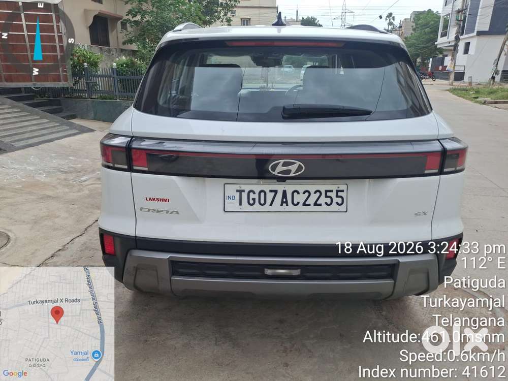 Hyundai Creta Sx 1.5 Petrol Cvt, 2025, Petrol