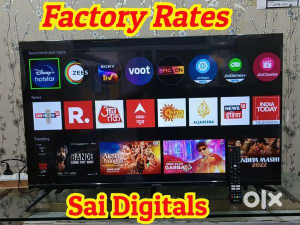 NEW Smart 5G LED TV Frameless // 2025 Model // 2 Year Guarantee COD
