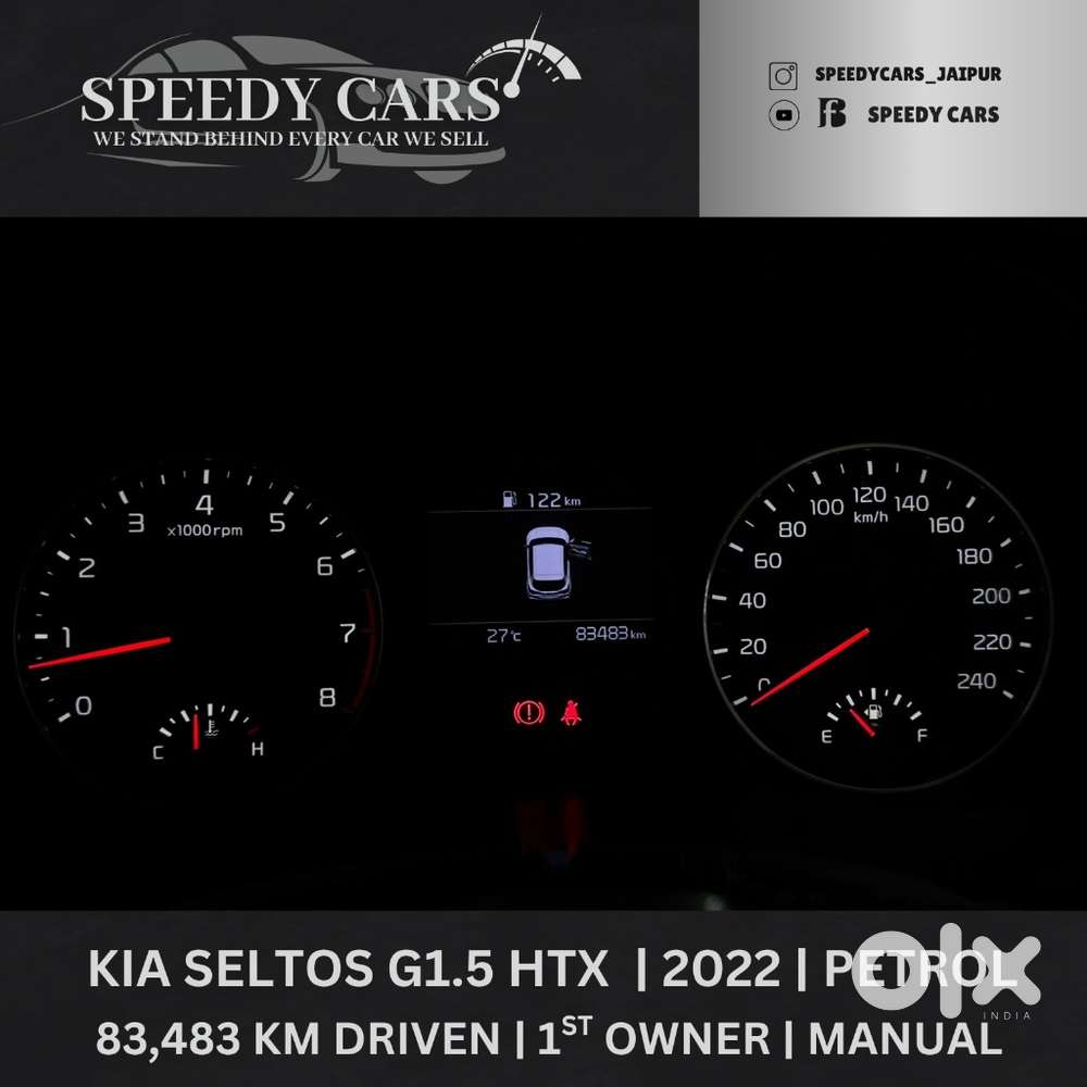 Kia Seltos Htx G, 2022, Petrol