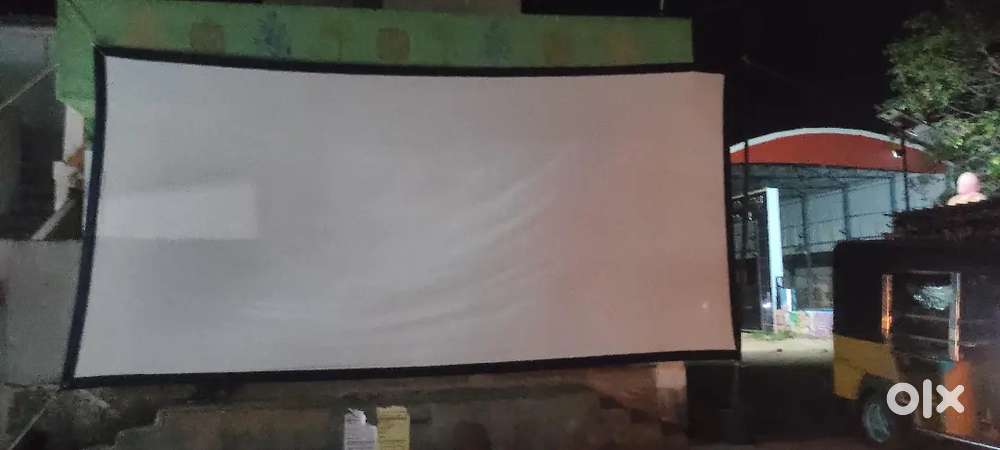 Projector outdoor cloth screen for sale