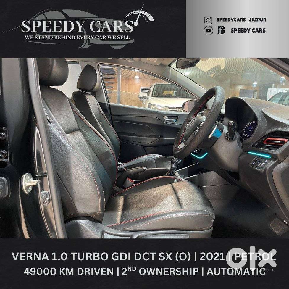 Hyundai Verna 1.0 Sx (o) Turbo Gdi Dct, 2021, Petrol