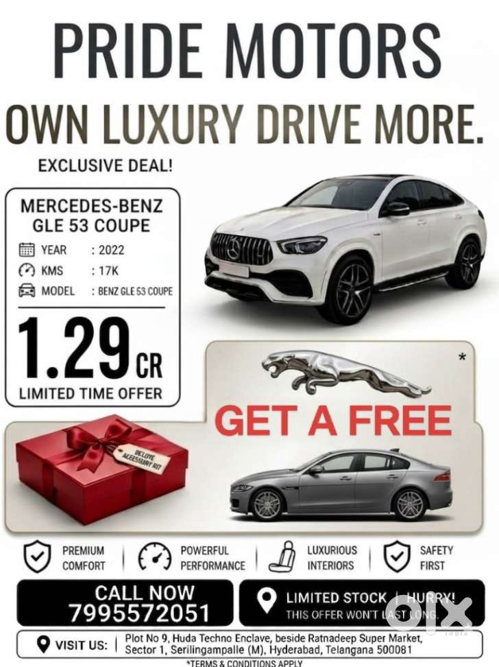 Mercedes-benz Gle Coupe 3.0 53 Amg 4matic Plus, 2022, Petrol