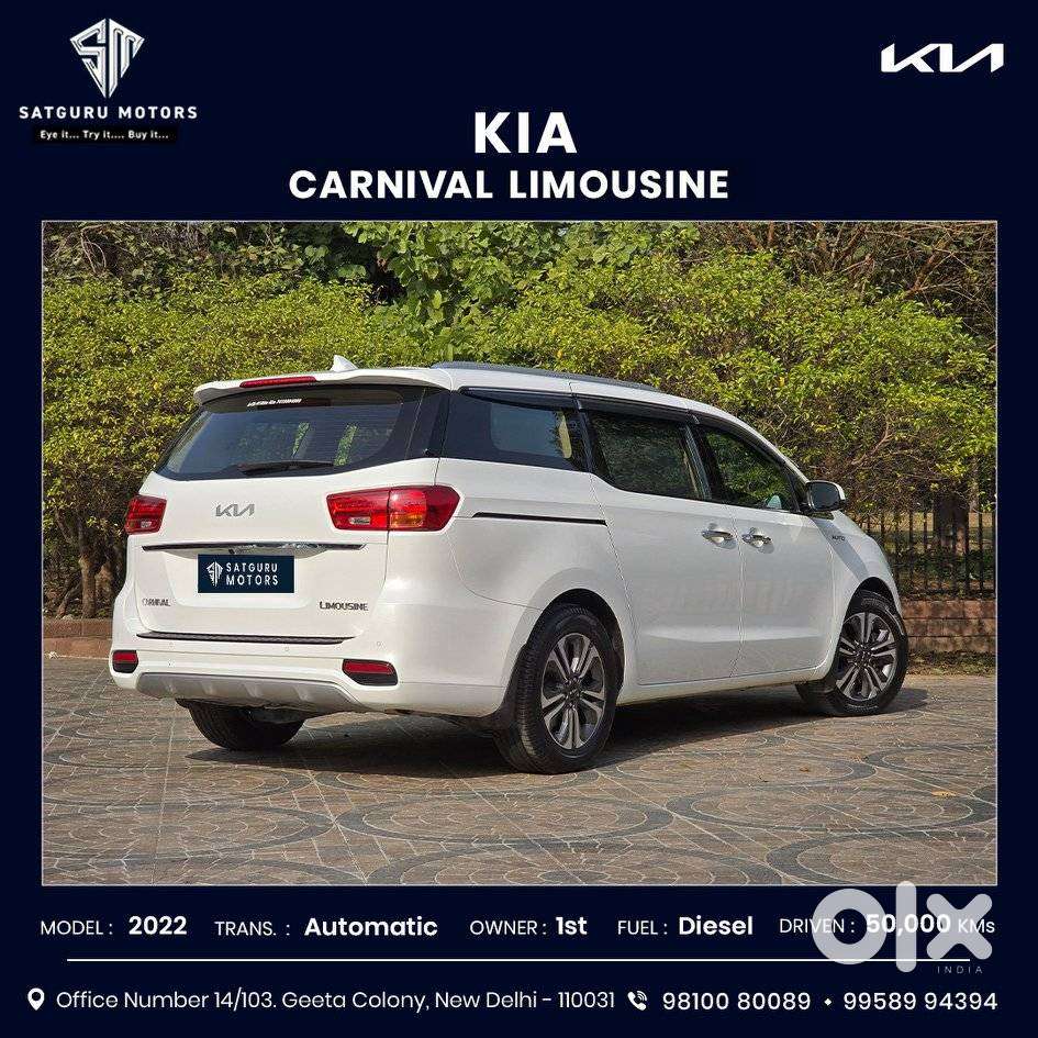 Kia Carnival Limousine, 2022, Diesel