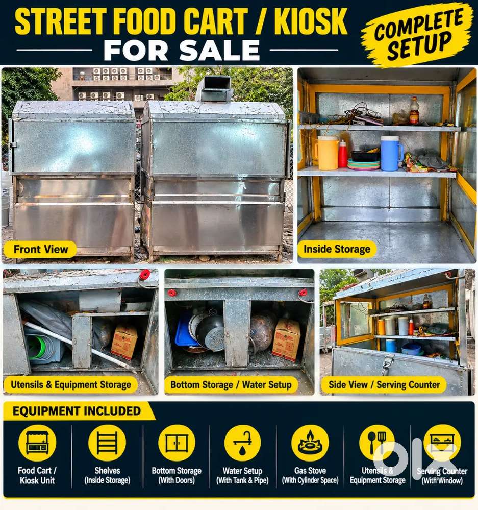 Fast food stall for sale