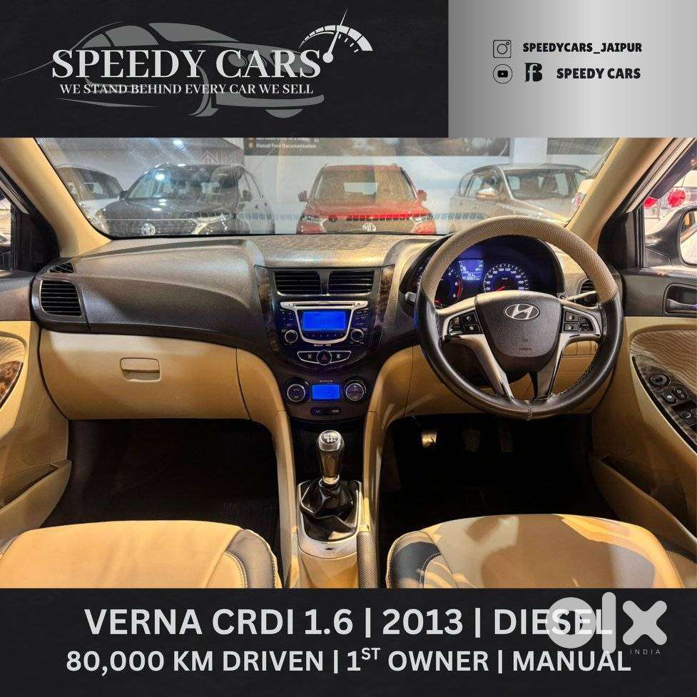 Hyundai Verna 1.6 Crdi, 2013, Diesel