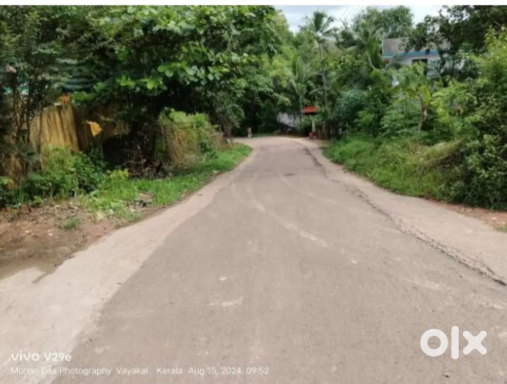 10 cents of Prime land just 50 meters away from MC road at Vayakal Jct