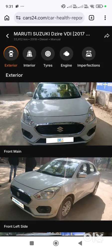 Maruti Suzuki Dzire 2019 Diesel 34000 Km Driven