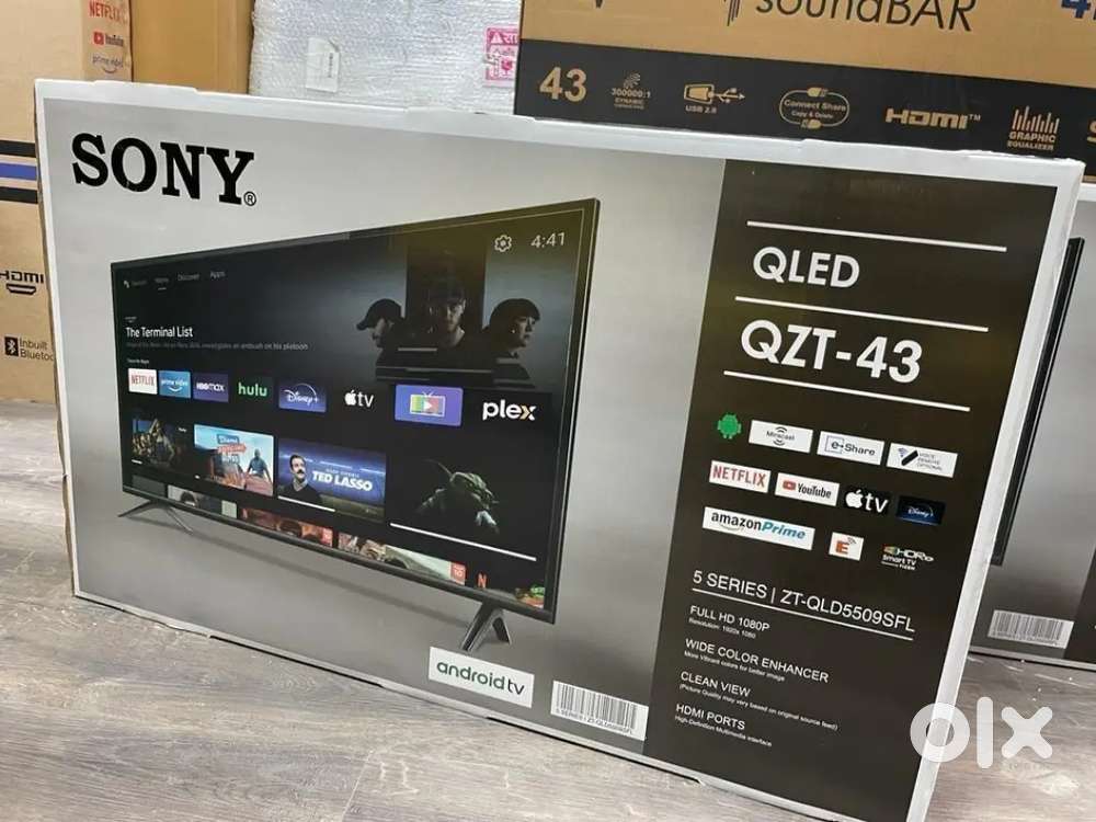 43 inch WebOS- Voice remote, Mirror cast, 5G AI model onsite warranty