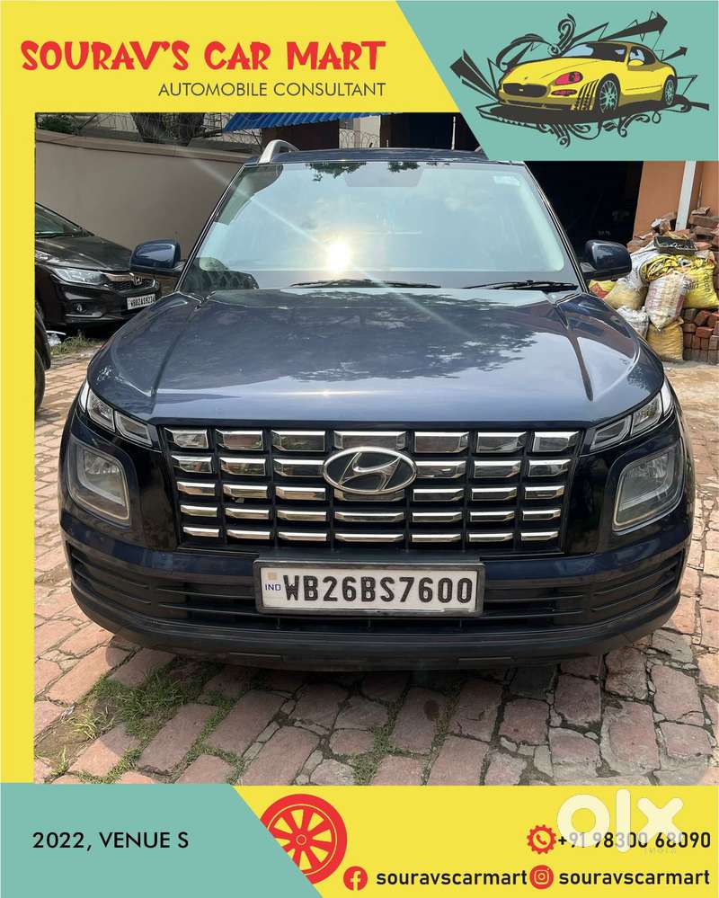 Hyundai Venue S Mt 1.2 Kappa, 2022, Petrol