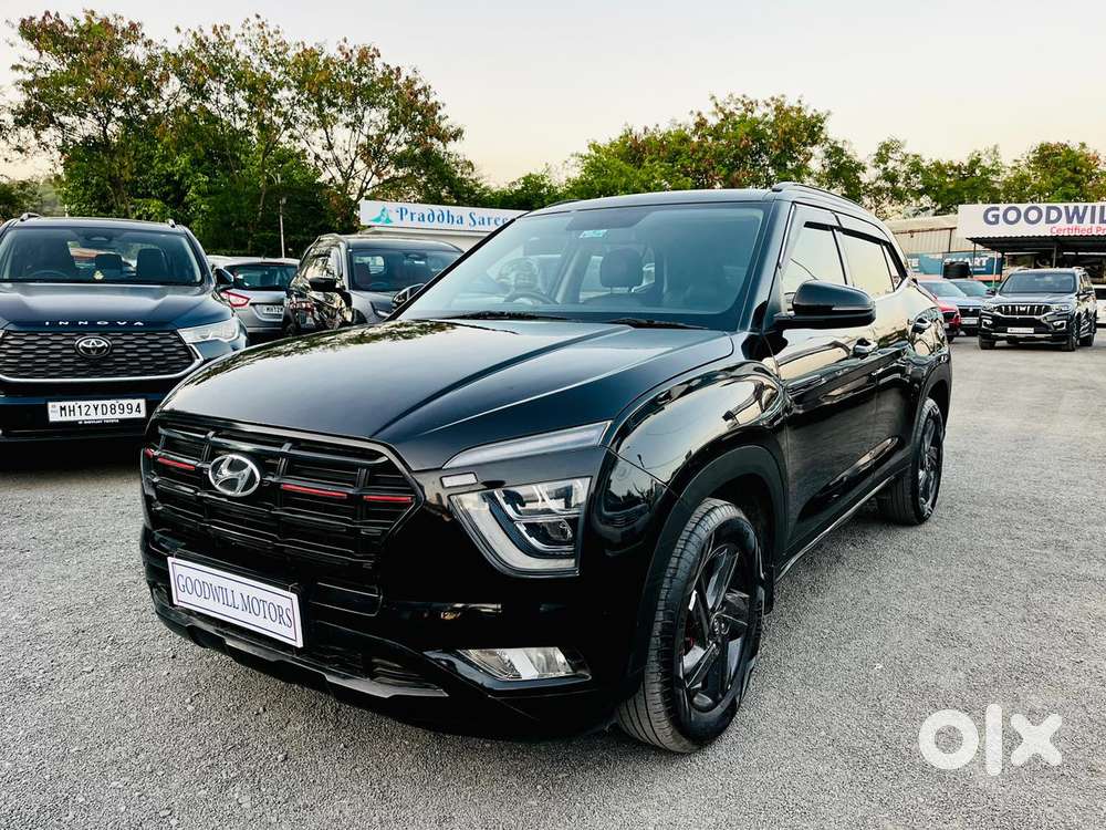 Hyundai Creta 1.5 S Plus Knight Petrol, 2023, Petrol