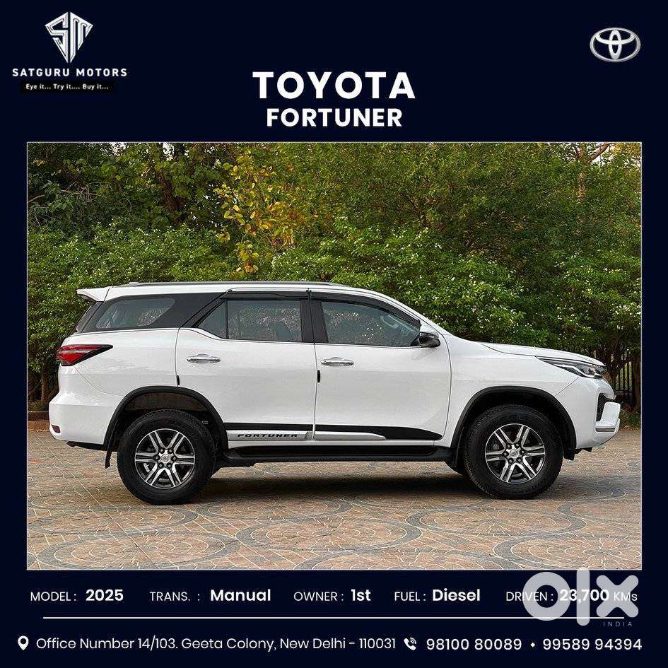 Toyota Fortuner 4x2 Mt 2.8 Diesel, 2025, Diesel