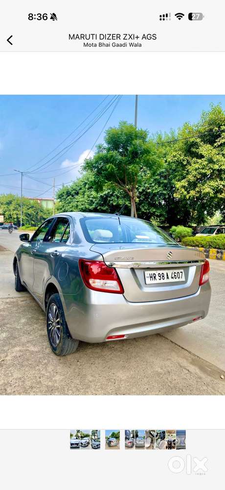 Maruti Suzuki Swift Dzire Amt Zxi Plus, 2021, Petrol