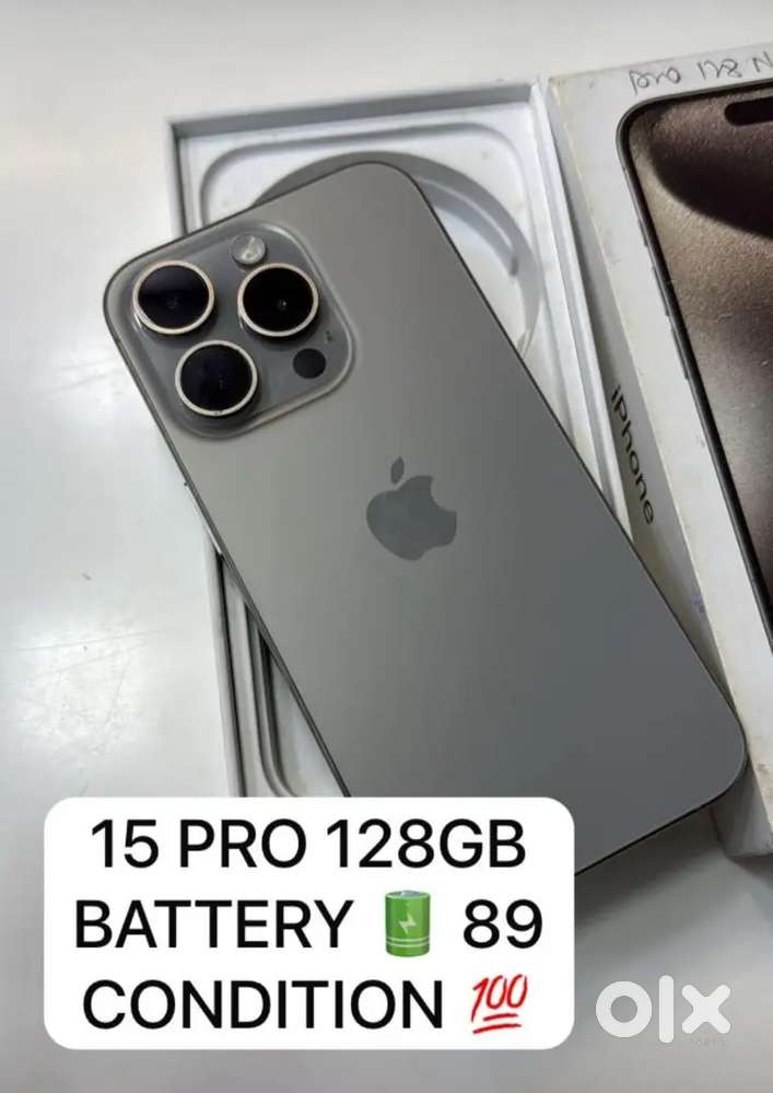 Iphone 15 pro max 256GB immaculate condition Battery health. 100