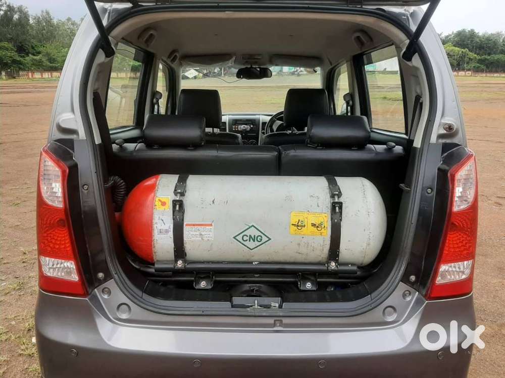 Gray Colour Wagon R Cng 2014 Company Fitted