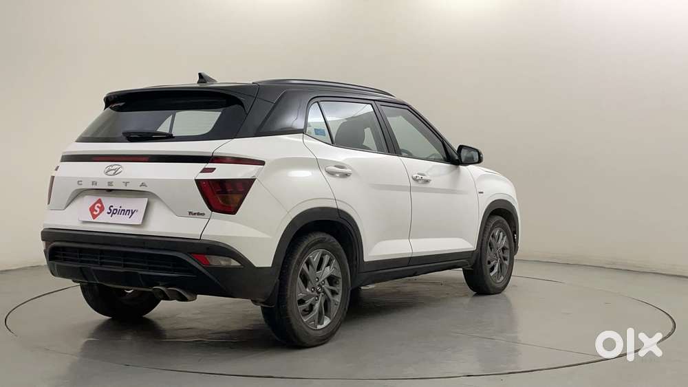Hyundai Creta 1.4 Sx (o) Turbo Petrol Dct Dual Tone, 2022, Petrol