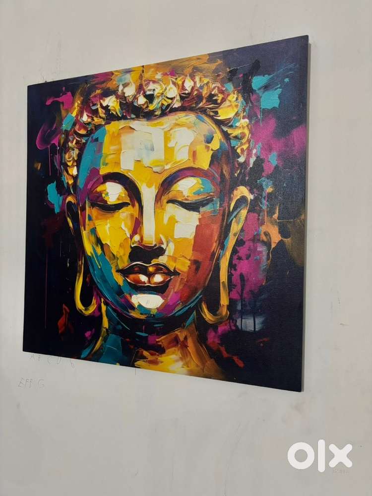 Big size budha wall painting