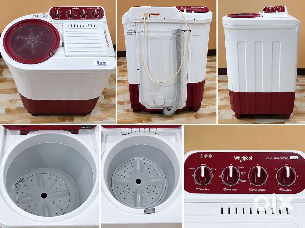 Whirlpool ACE 7.2 KG Supreme Plus Semi Automatic Washing Machine