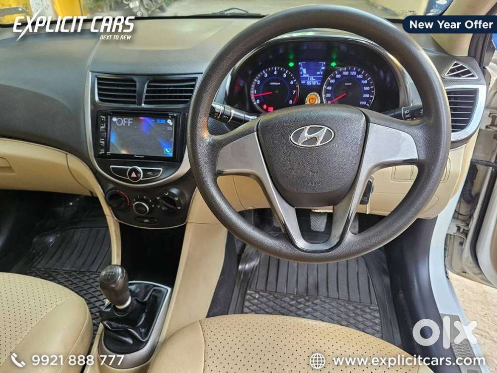 Hyundai Verna [ ] Fluidic 4s 1.6 Vtvt Sx, 2016, Petrol