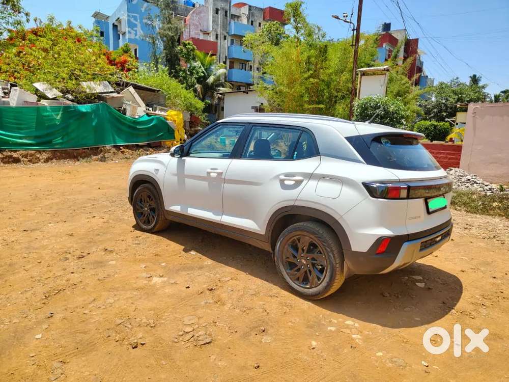 Creta E Diesel 2025, 11500 Milage, Base Converted To Top