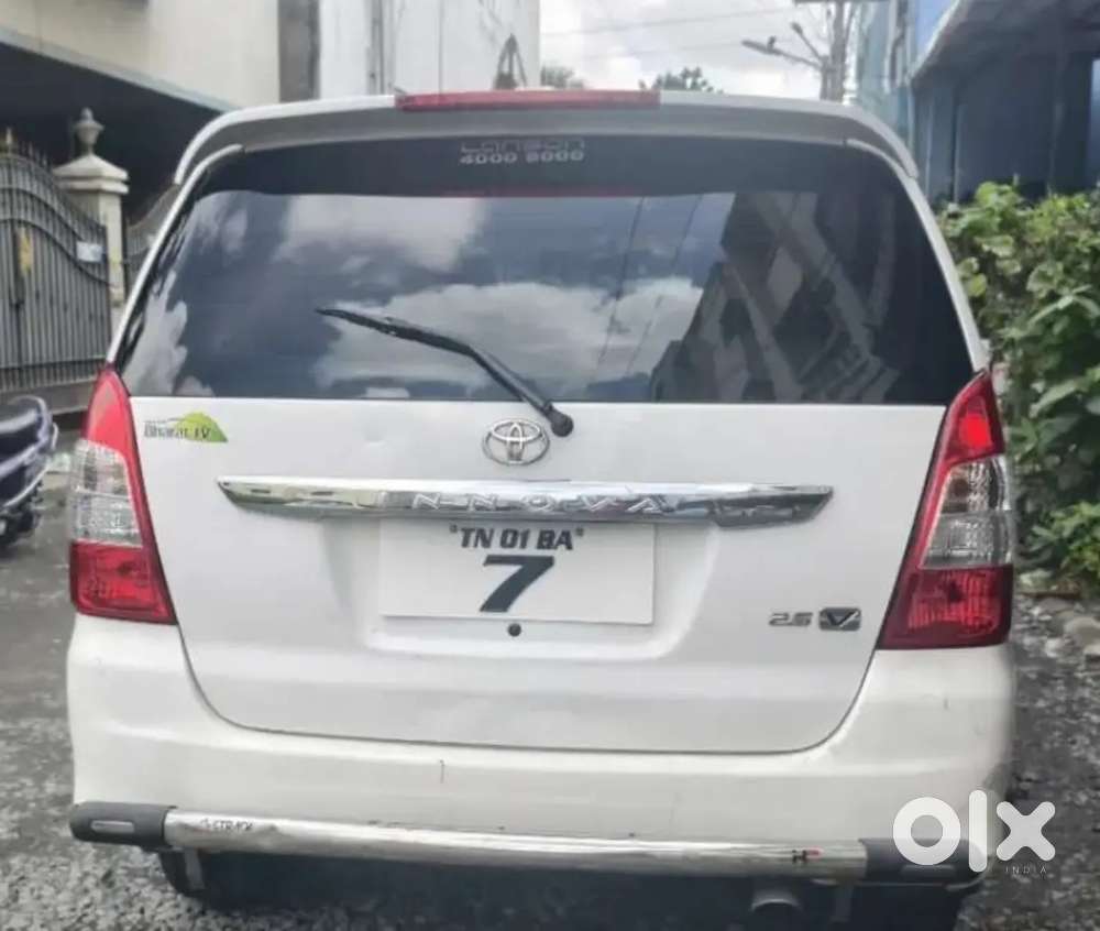 Fully Company Serviced Toyota Innova Diesel 2012