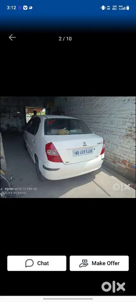 Tata Indigo Cs 2012 Petrol 70000 Km Driven
