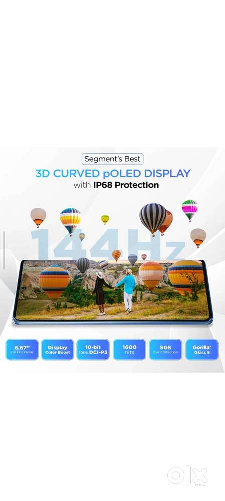 Motorola G96 a very good camera and 144 hz refresh with OLED display