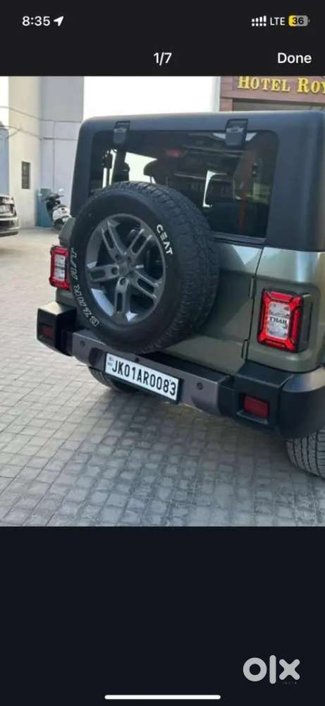 Mahindra Thar 2022 Model