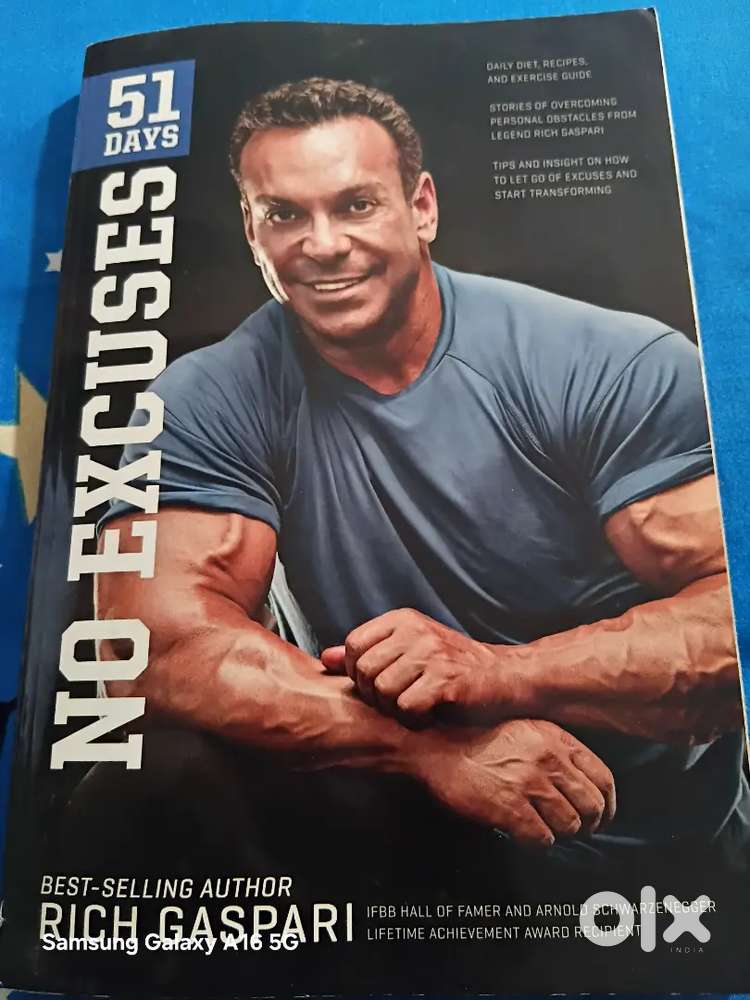 Professional body building book by Rich Gaspari