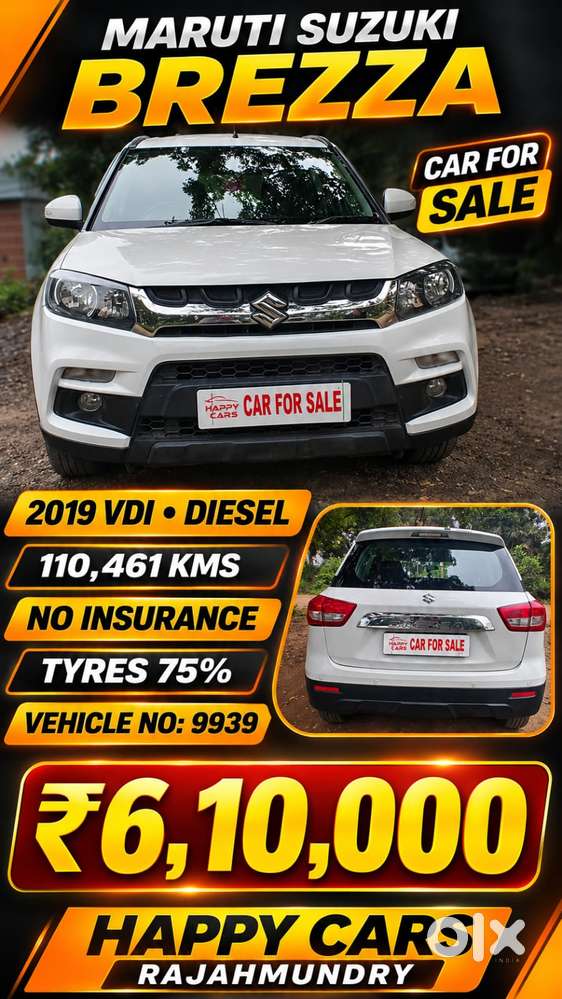 Maruti Suzuki Brezza Vdi, 2019, Diesel