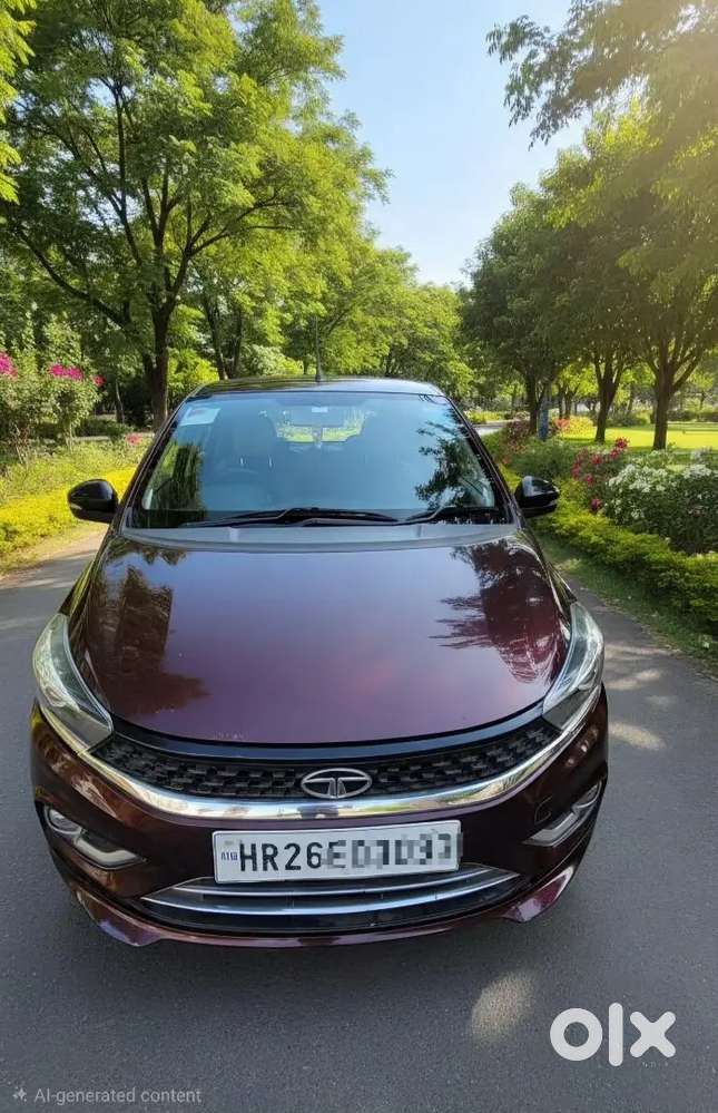 Tata Tigor Petrol 2021 Manual Top Model Cherry Clr With Dual Interior