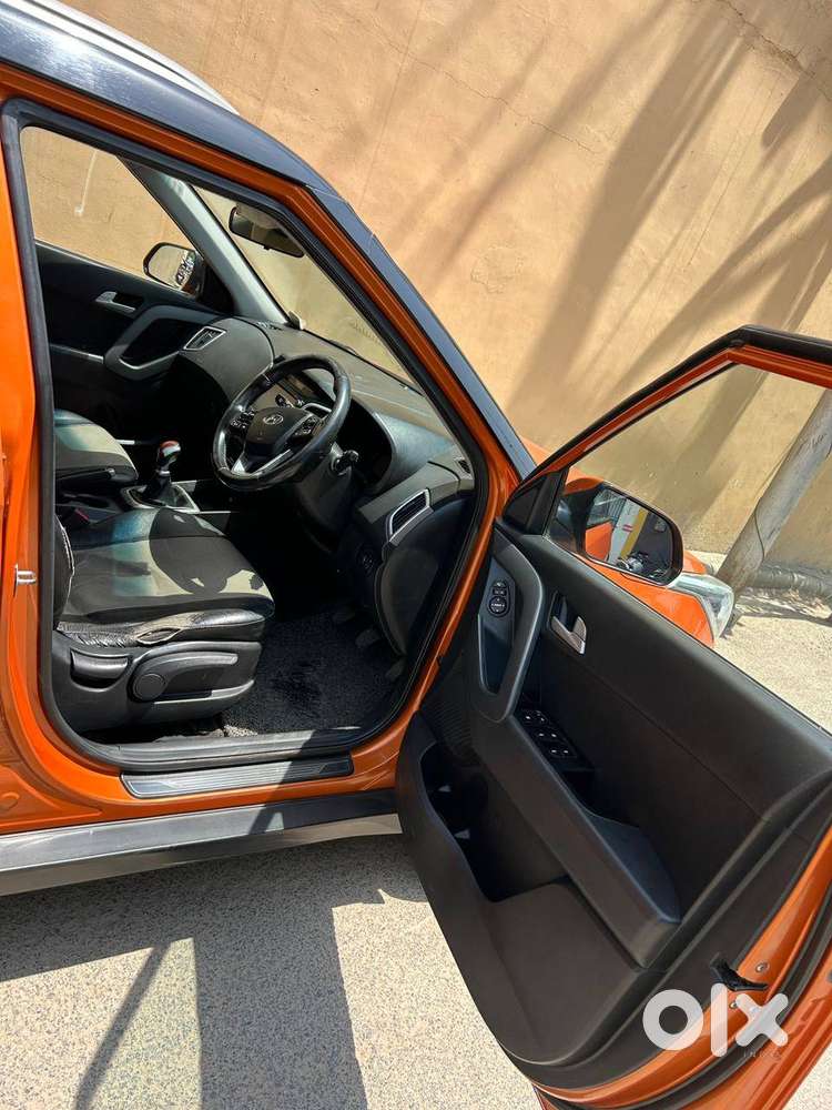 Creta Car Orange Color