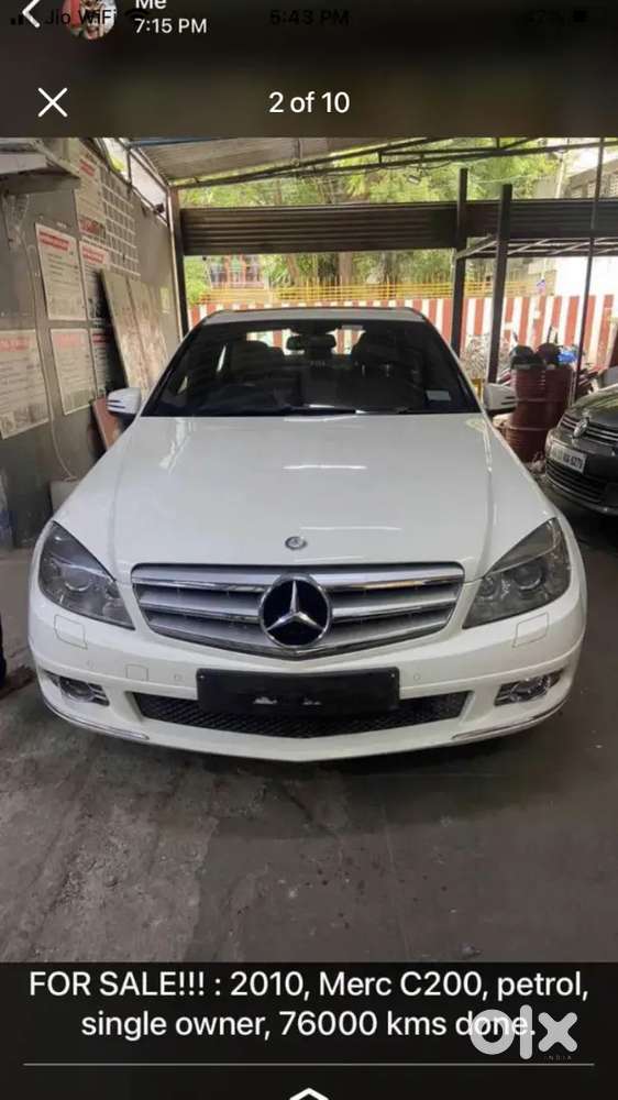 Mercedes-benz C-class 200 Cgi 2010