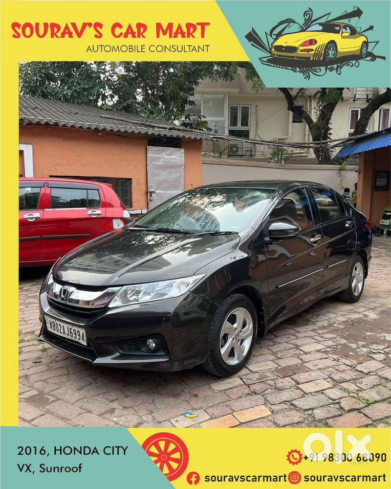 Honda City I Vtec Vx Option, 2016, Petrol