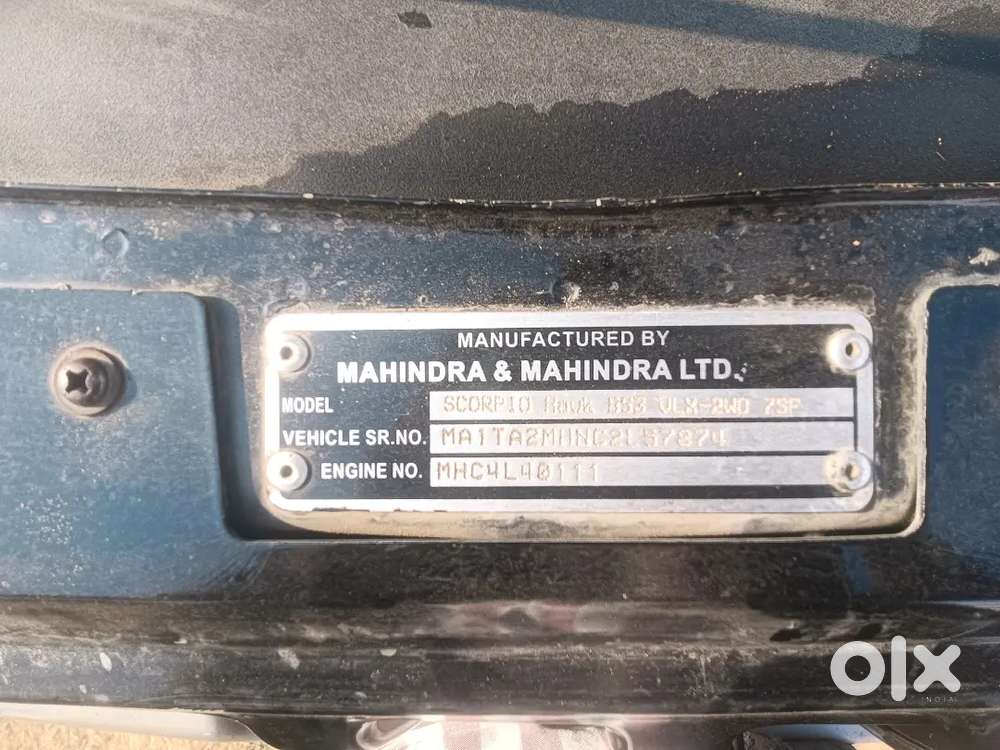 Mahindra Scorpio 2013 Diesel Good Condition