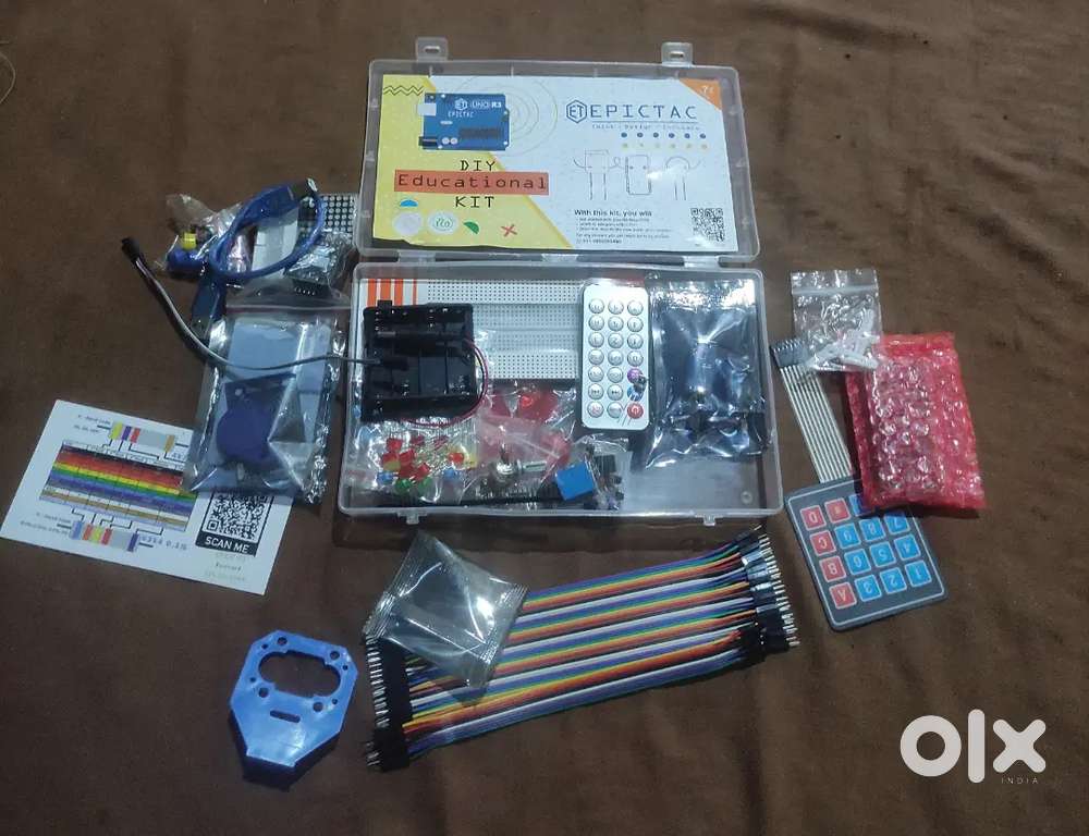 The EPICTAC DIY Educational / Starter Kits compatible with the Arduino