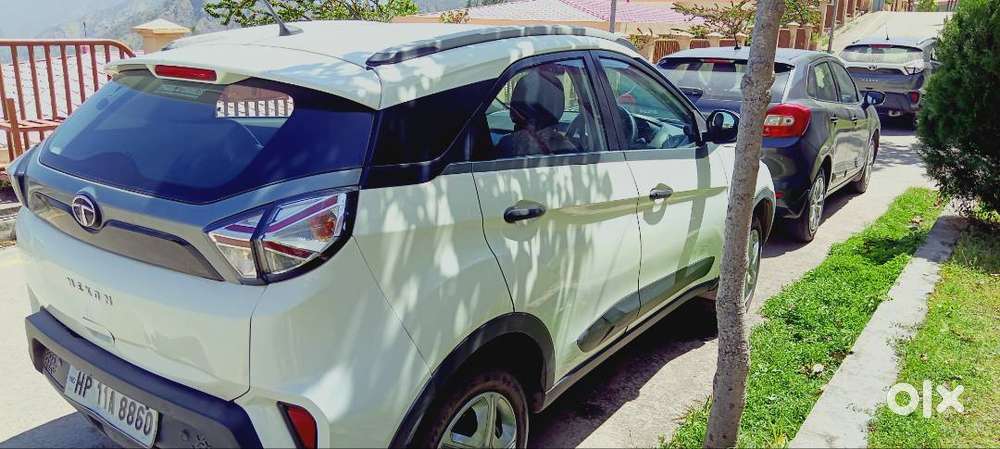 Tata Nexon White 2021 Petrol 23000 Km Driven