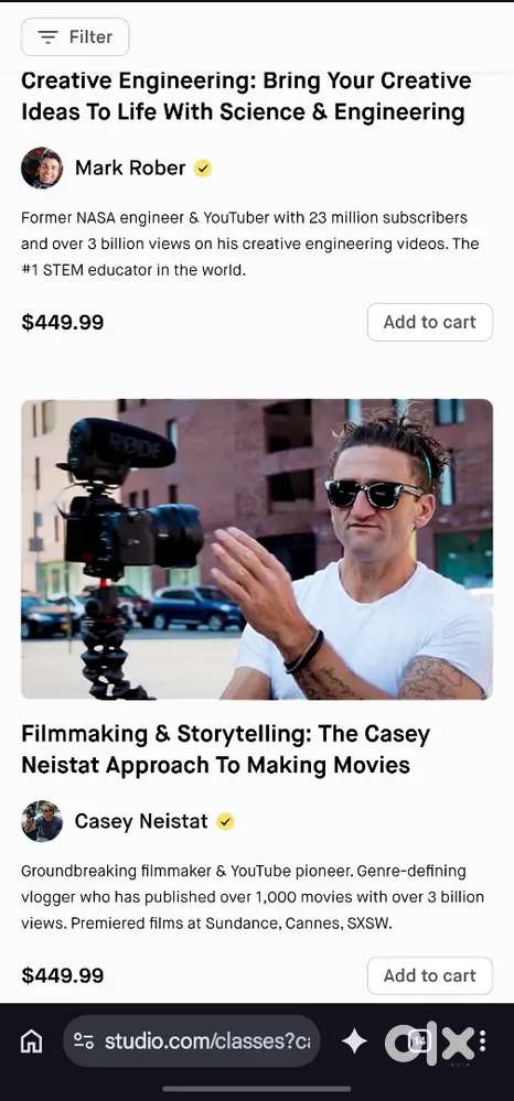 Every Field Course Available