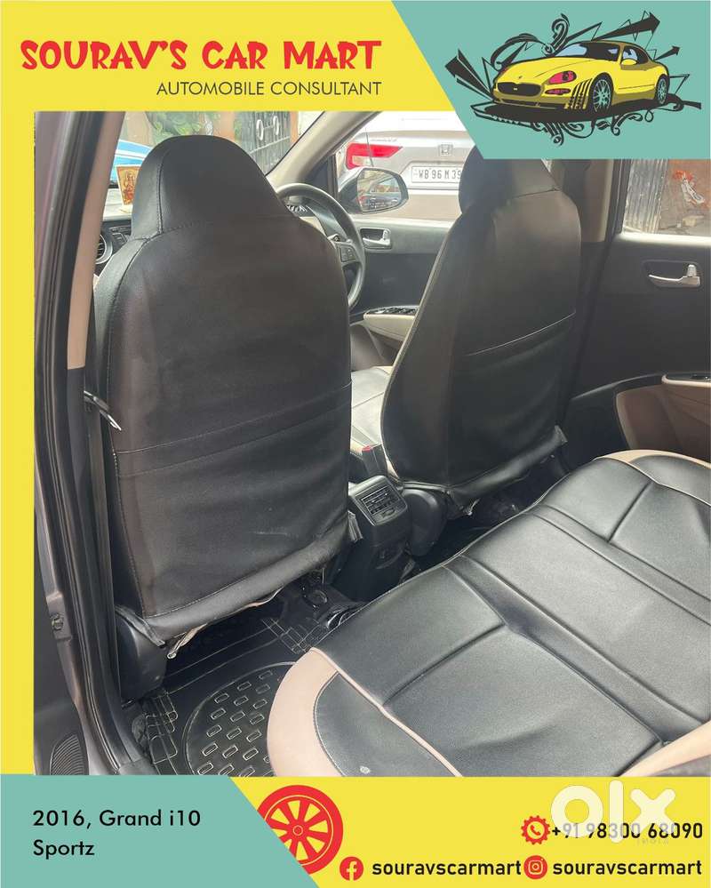 Hyundai Grand I10 2013-2016 Sportz, 2016, Petrol