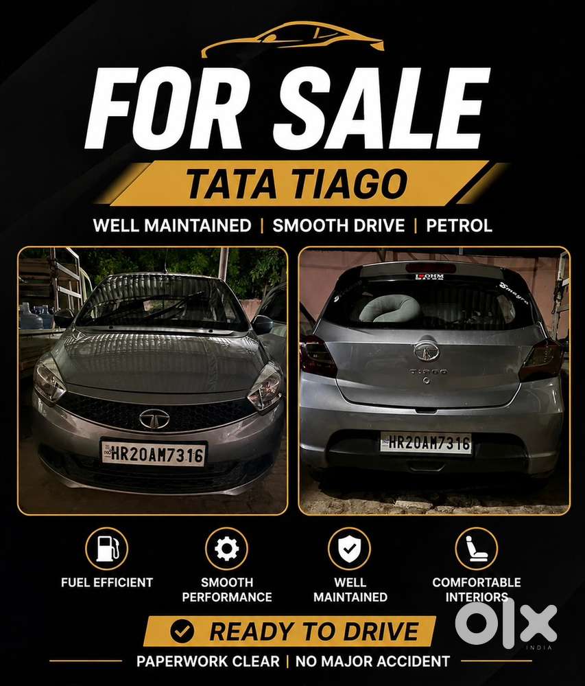 Tata Tiago Petrol 2018 Car