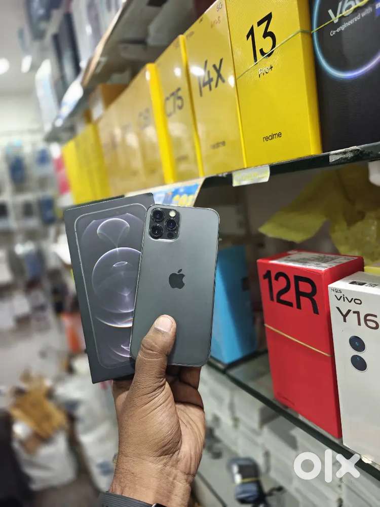 NBS MOBILE IPHONE 12 PRO 128GB 74%BH MOBILE AND BOX AVAILABLE