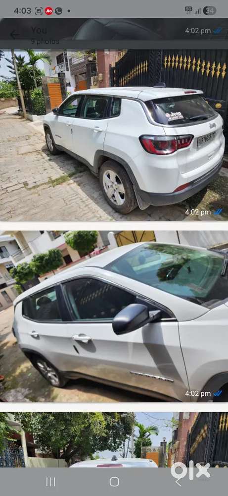 Jeep Compass 2021 Petrol 34000 Km Driven Fancy No. 8777