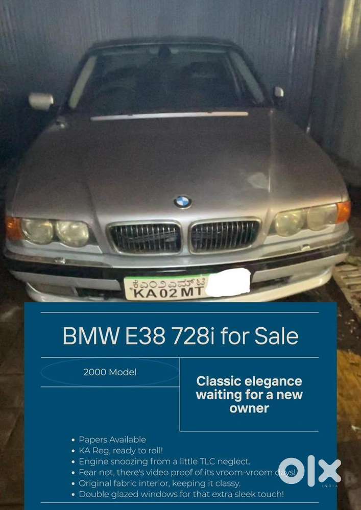 Bmw E38 728i Project Car